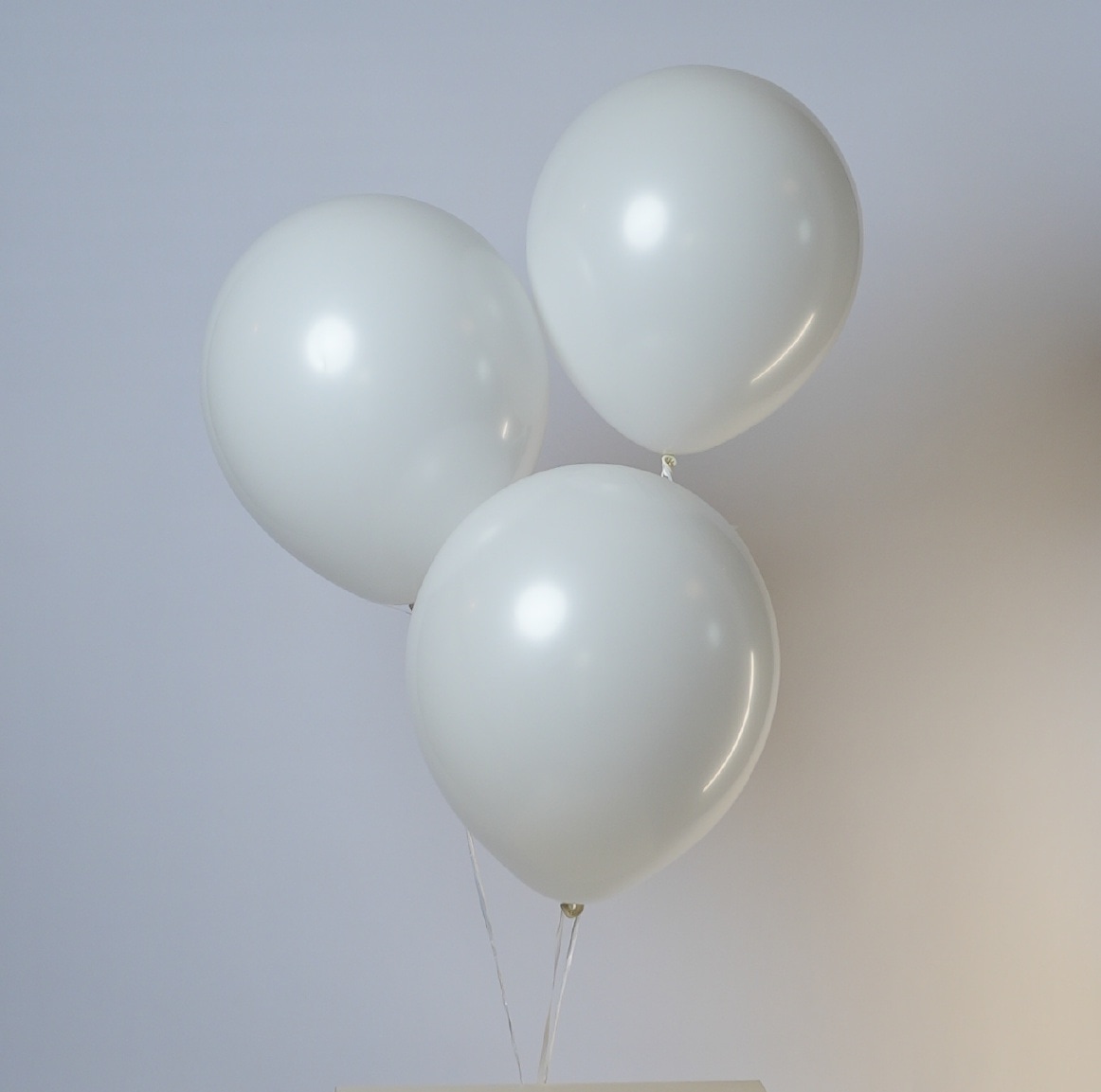 White Latex Balloons