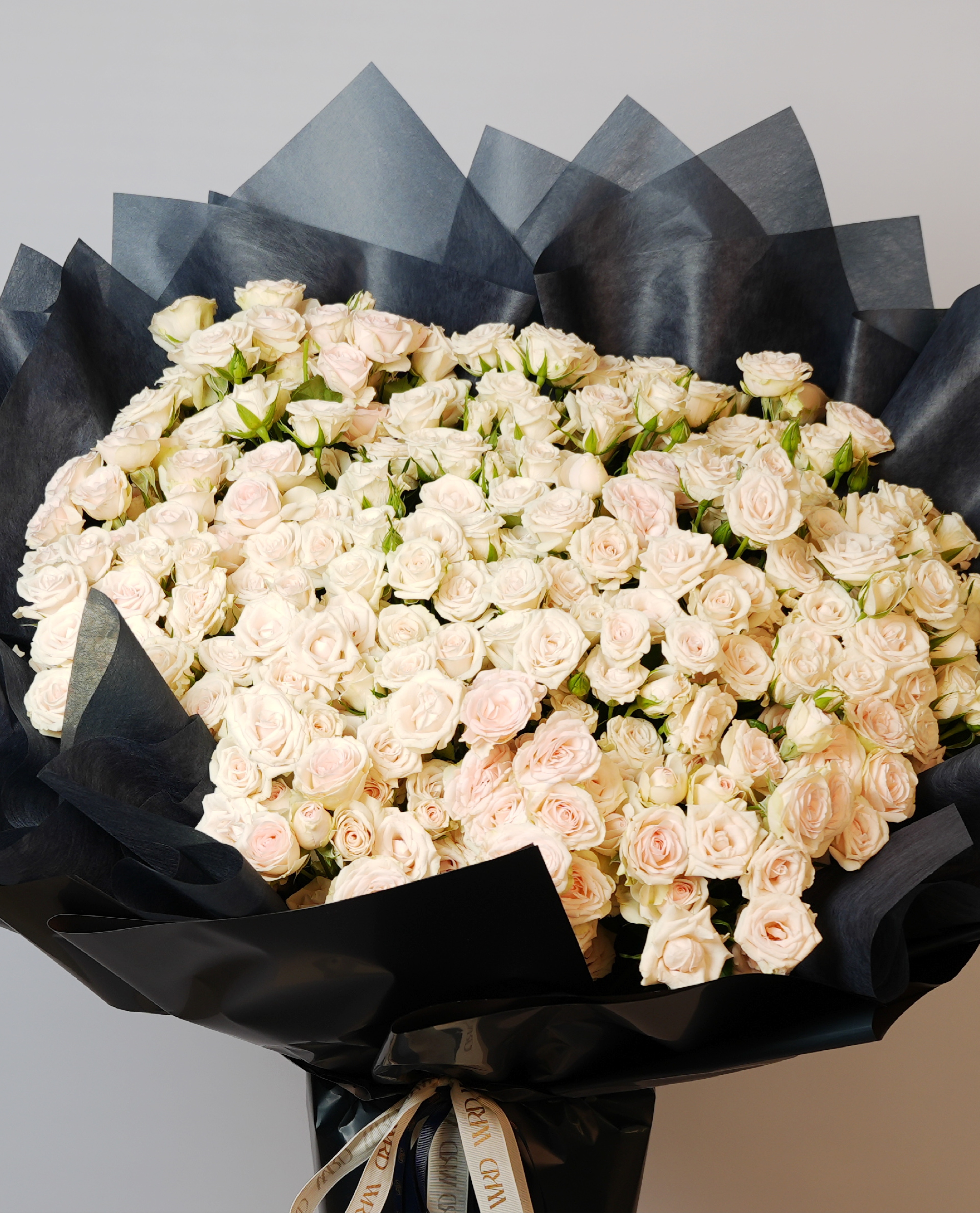 Royal White Rose Bouquet thumbnail 2